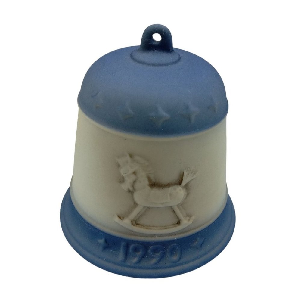 Vintage Goebel Hummel Christmas Bell Ornament 1990 Second In Series of 4
